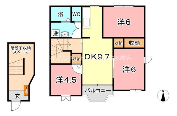 クールAの物件間取画像